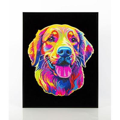 DIAMOND DOTZ - Diamond Painting Neon Golden Retriever