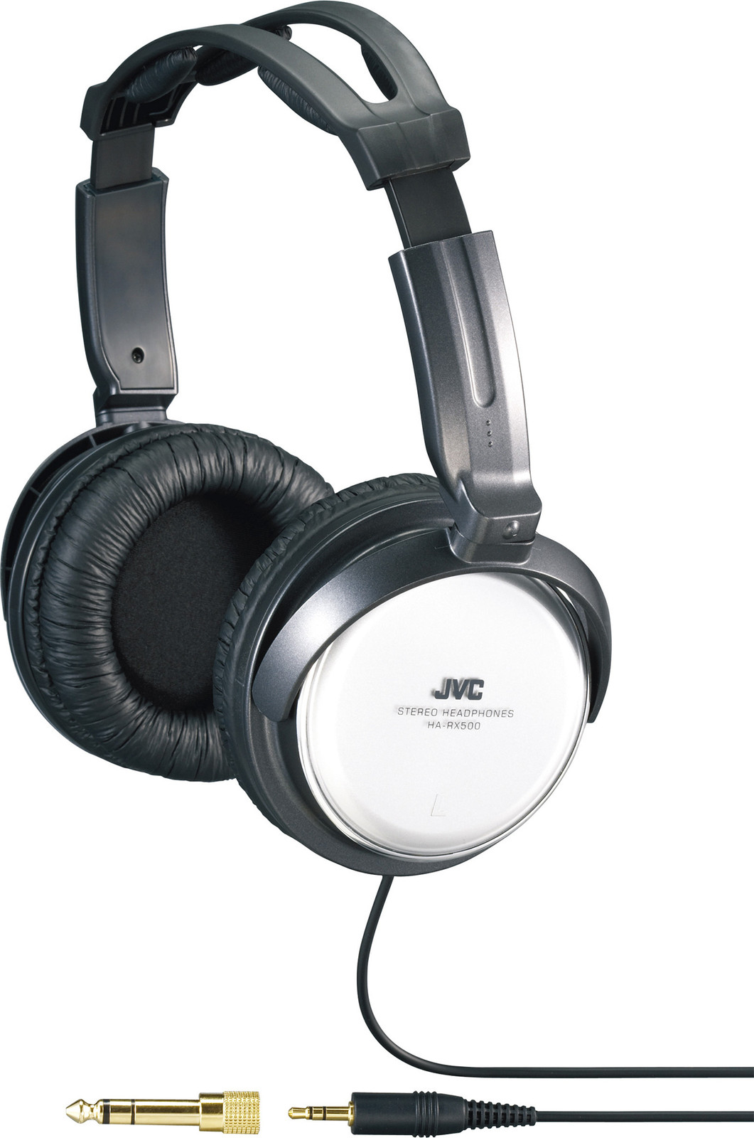 JVC HA-RX500 Over-ear hoofdtelefoon Zwart of Wit met 3,5 mm jack