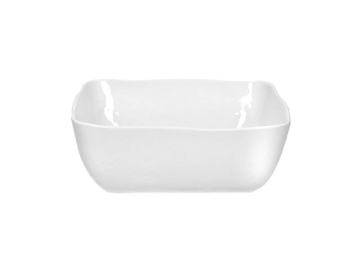 Saladier en porcelaine blanche H8