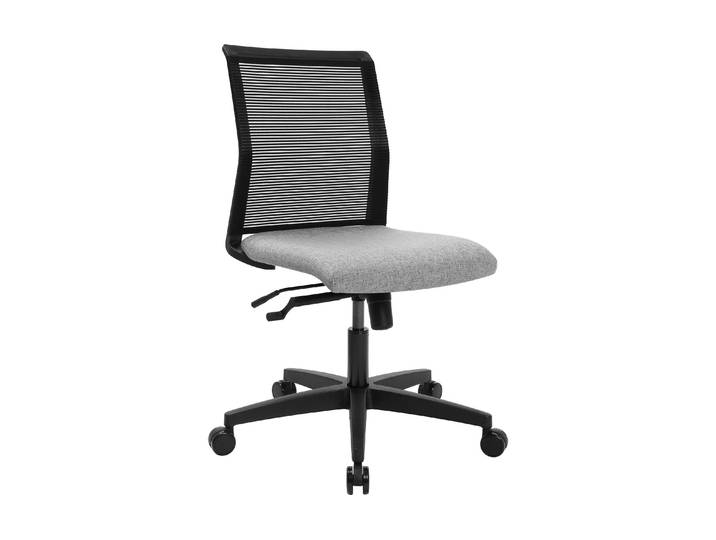 Schreibtischstuhl TOPSTAR Smart Point , grau (hellgrau), H:102cm, Kunststoff, Stühle, Schreibtischstuhl