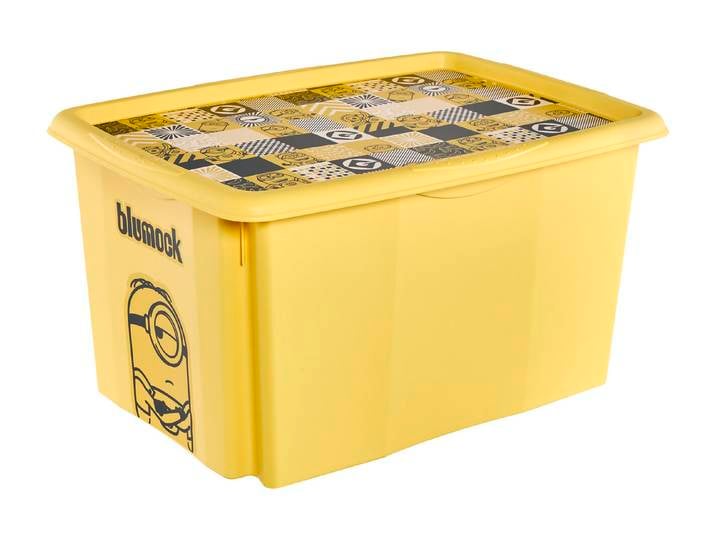 Keeeper Karolina Aufbewahrungsbox Minions mit Deckel 45L