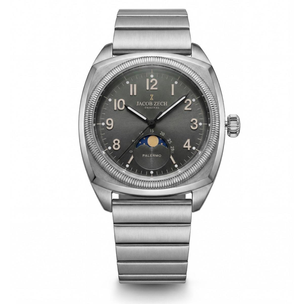 Jacob Zech Horloge Palermo Zilver