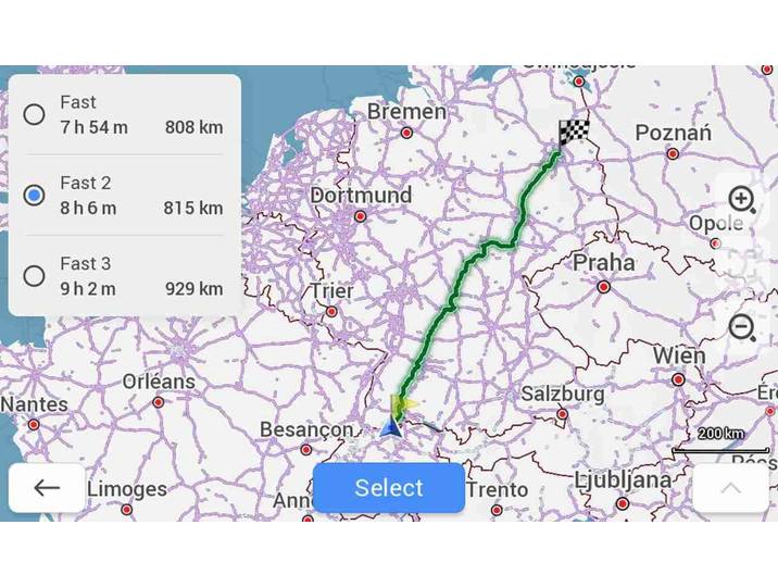 Zenec Z-EMAP76PC-NNG3 Optionales Navigationspaket f. Z-E3776, Z-N975, Z-N976 Autoradio