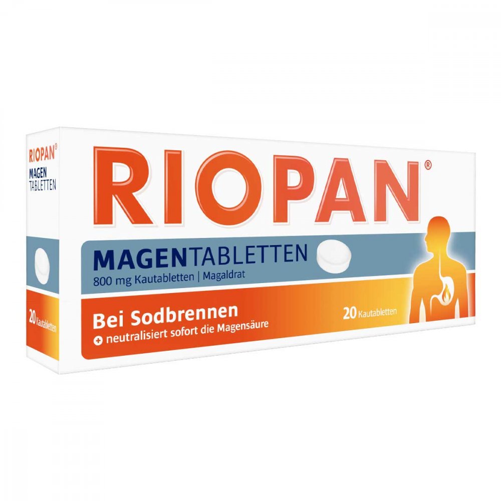 DR. KADE Pharmazeutische Fabrik GmbH Riopan Magen Tabletten 00749293