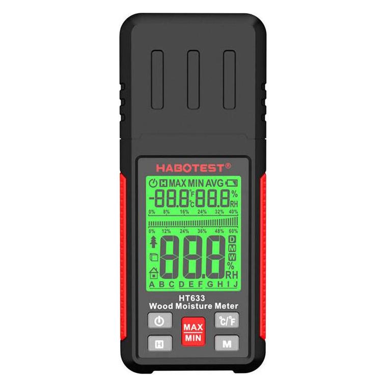 Habotest Wood Moisture Meter HT633 (Hand-Multimeter) (HT633)