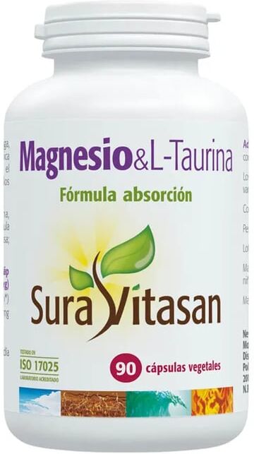 Sura Vitasan Magnésio L-Taurina 90 VCaps