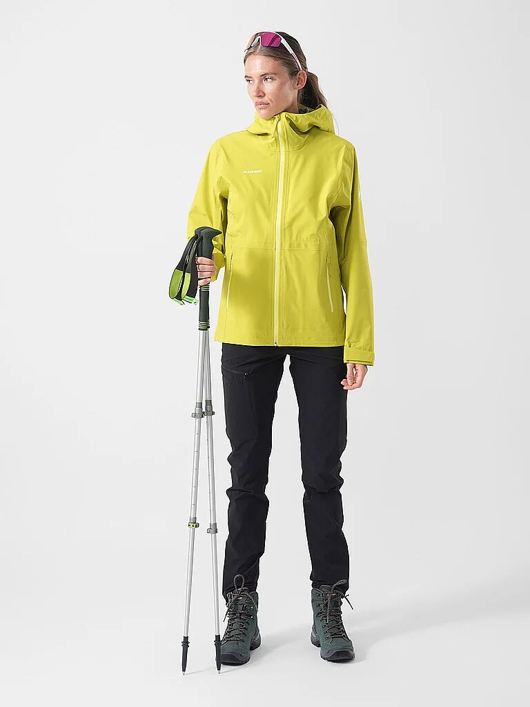 MAMMUT Damen Tourenjacke Linard Guide 3L Hoodie gelb   S W