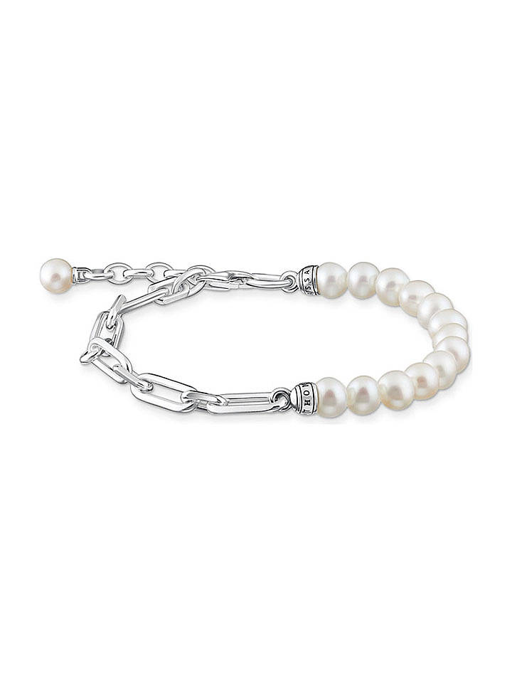 Thomas Sabo Silber-Armkette mit Perlen - onesize