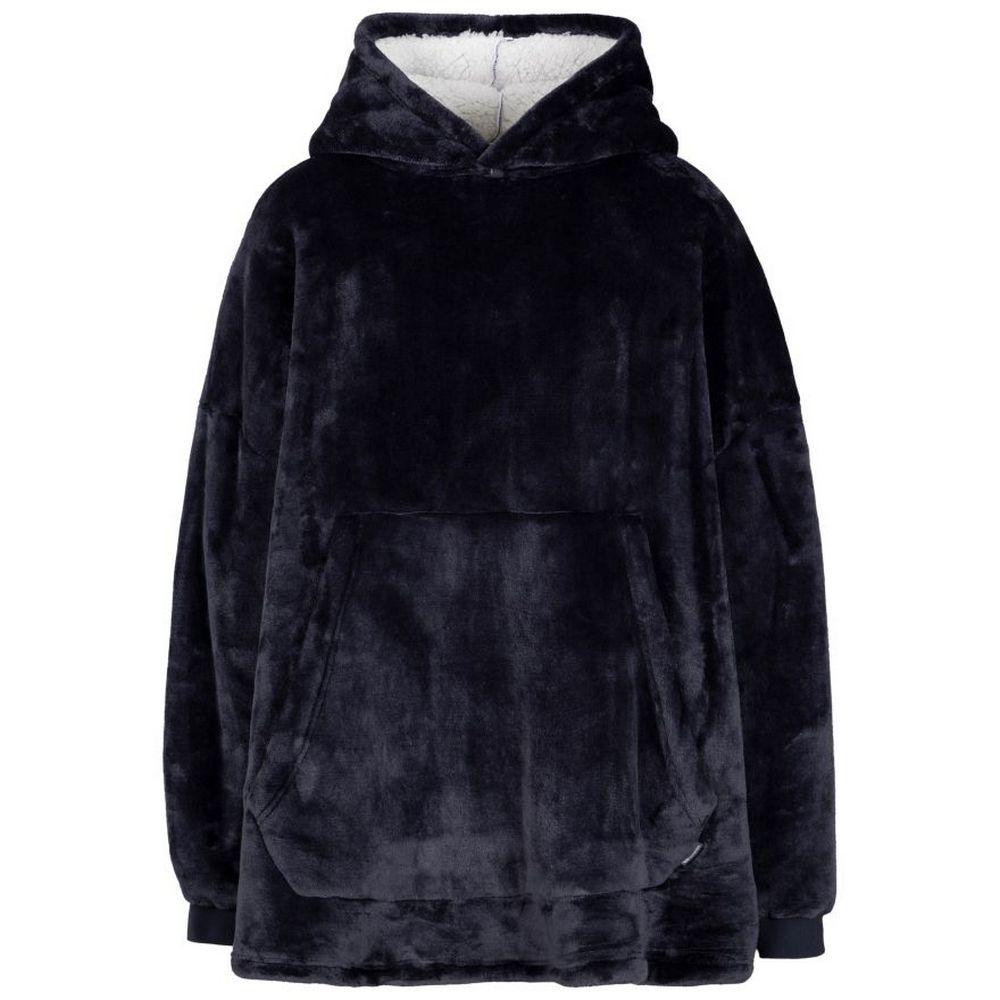 Trespass Uniseks Volwassen Knusse Oversized Hoodie Deken (Marine)
