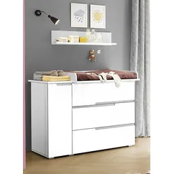 Wickelkommode SUNSHINE (BHT 120x100x80 cm) - weiß - BHT 120x100x80 cm
