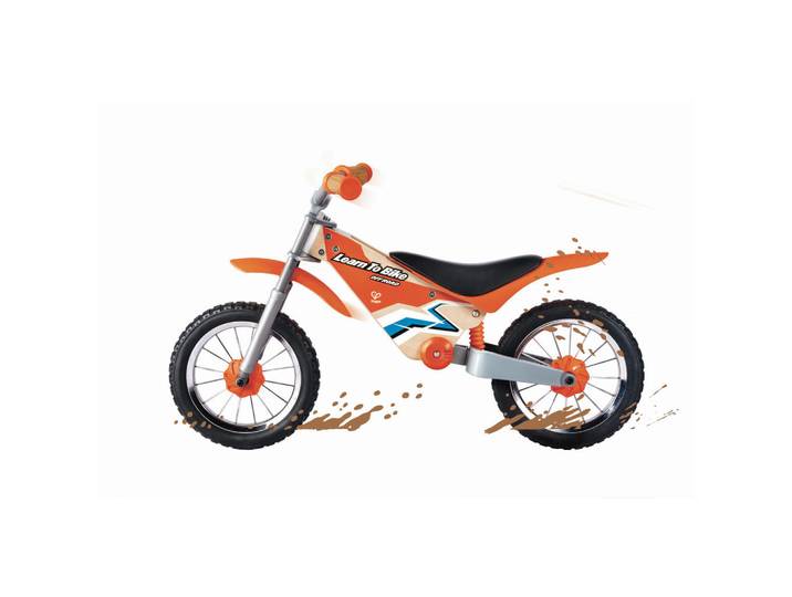 Hape Laufrad, Orange, Holz, Sperrholz, 90x55x43 cm, unisex, Reach, EN 71, Freizeit & Co, Gartenspielzeug, Laufräder