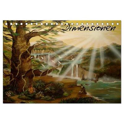 Dimensionen (Tischkalender 2027 DIN A5 quer), CALVENDO Monatskalender