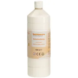 buttinette Schulmalfarbe in verschiedenen Farbtönen, 1000 ml