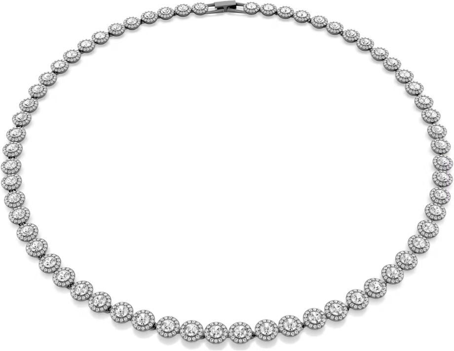 Swarovski Una Angelic kaulakoru, tumma metalli ja kirkkaat kristallit, 5681057