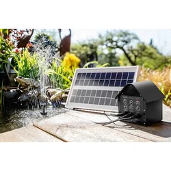 MAUK Solar-Teichpumpen-Komplett-Set