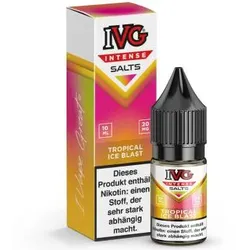 IVG Intense Tropical Ice Blast NicSalt Liquid 10ml / 20mg
