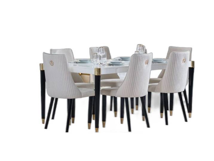 Xlmoebel Esstisch Eleganter Holztisch für stilvolle Esszimmergestaltung, Hergestellt in Europa