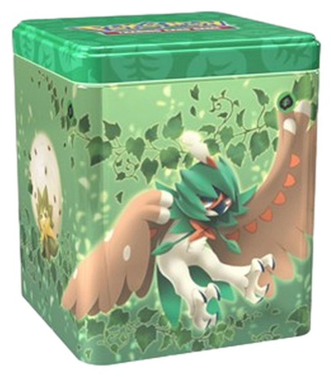 Pokemon 2022 Grass Stacking Tin van The Pokemon Company