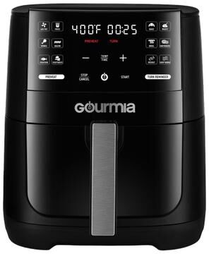Gourmia Black 6 qt Programmable Digital Air Fryer