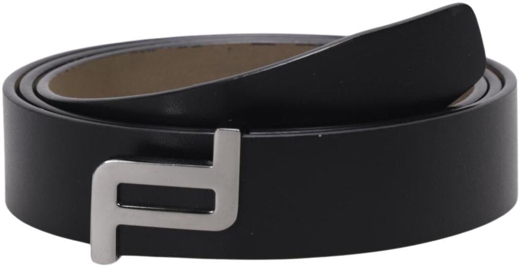 Porsche Design Damen Gürtel, Schwarz, Gr. 80, kein / Etikett - Second Hand