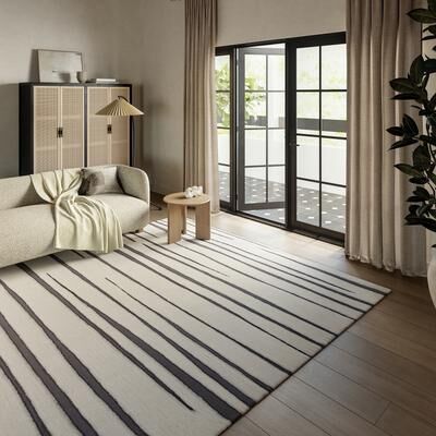 Nuloom Studio Striped New Zealand Wool Area Rug
