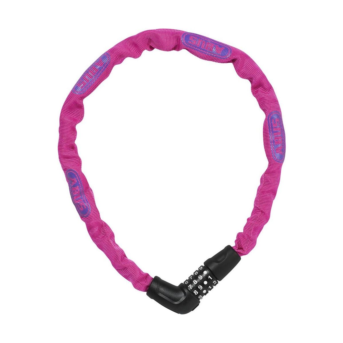 Abus 5805C/75 PK / Steel-o-chain pink 75 cm 72497
