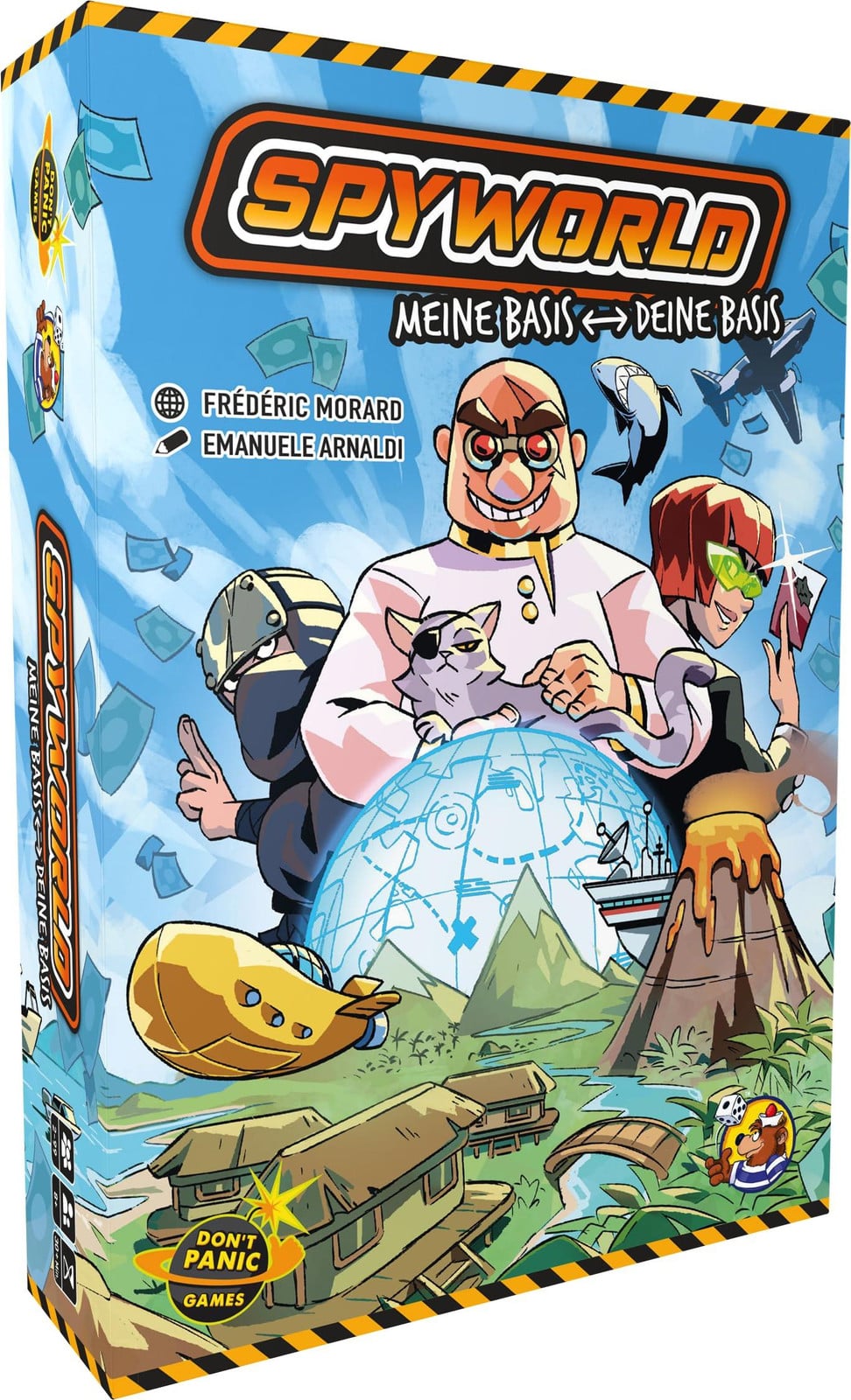 HeidelBÄR Games Spyworld - Strategisch thematisch bordspel voor spionnen