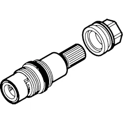 Hansa Keramikoberteil G 1/2 180 Grad SW 17 59913470