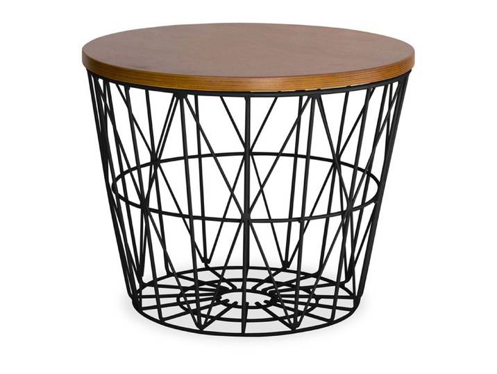 Table d'appoint Panier – Modern Noir