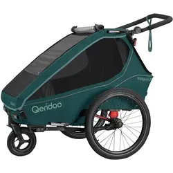 Qeridoo Fahrradanhänger Kidgoo 2, blau