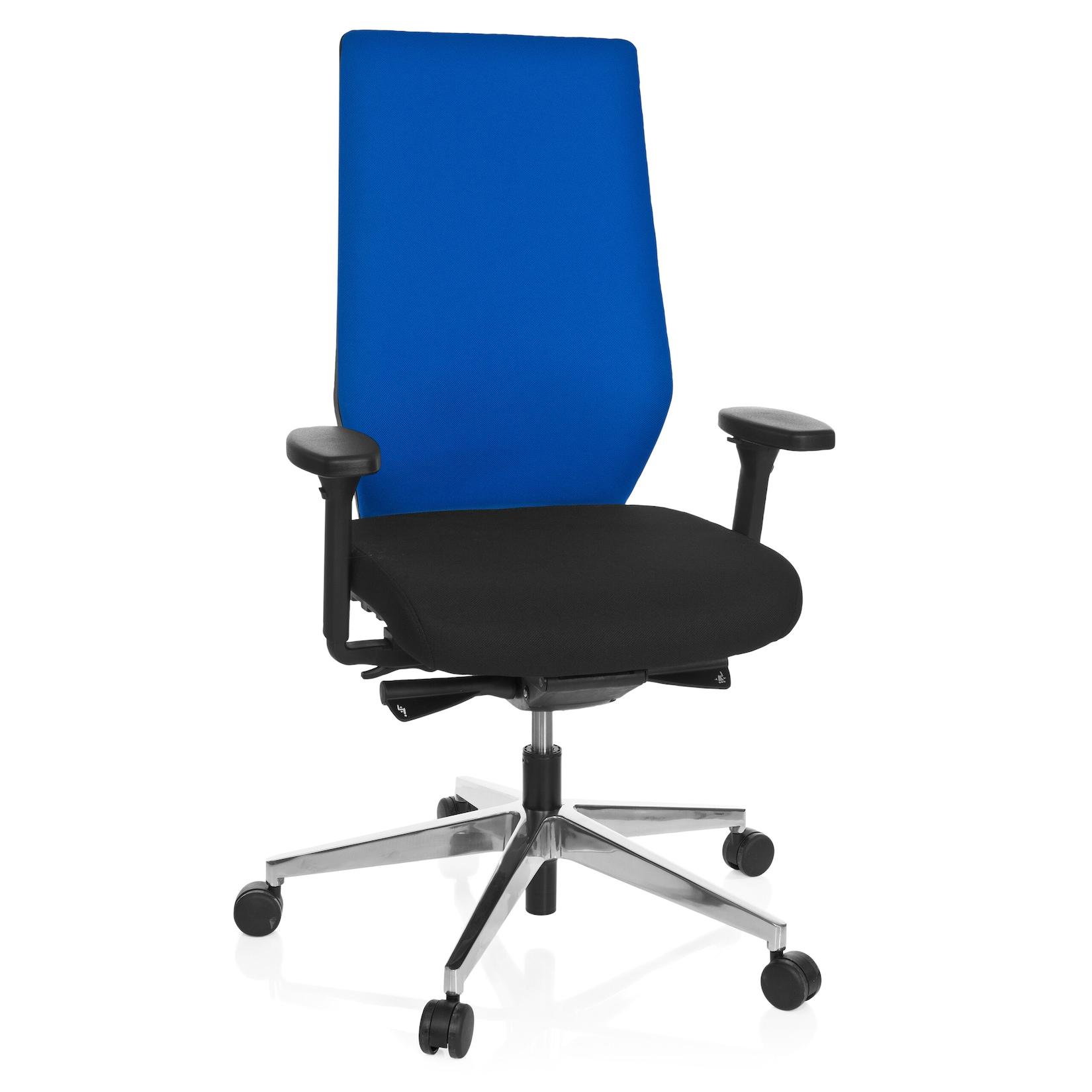 hjh OFFICE Profi Bürostuhl PRO-TEC 700 Stoff mit Armlehnen