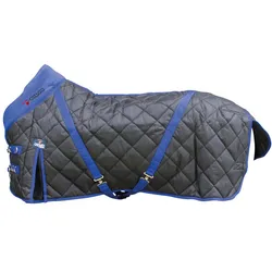 CATAGO Stalldecke, 300g - schwarz/blau - 155 cm