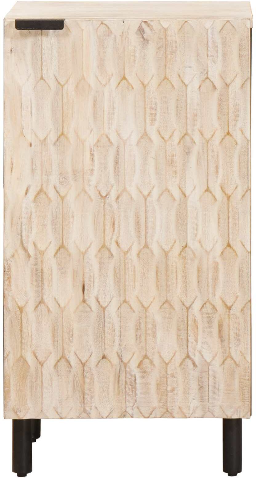 vidaXL Buffet Finition Lavage Blanc 40 x 33 x 75 cm