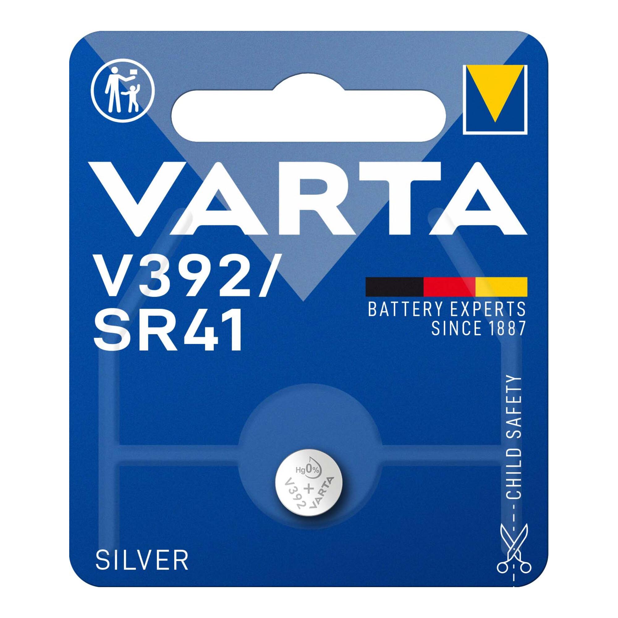 Varta Batterie Electronics V 392 1,55V 40mAh Silberoxid (00392101401)