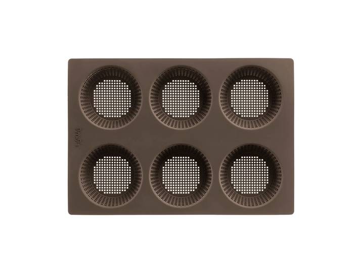 Lékué Moule en silicone pour petits pains Lékué Marron