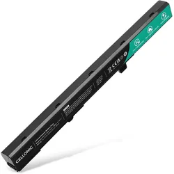 Cellonic Akku für ASUS R411C, R512C, R512CA, D450CA, F451CA, P451CA, X451CA, F451C (2200 mAh), Notebook Akku, Schwarz