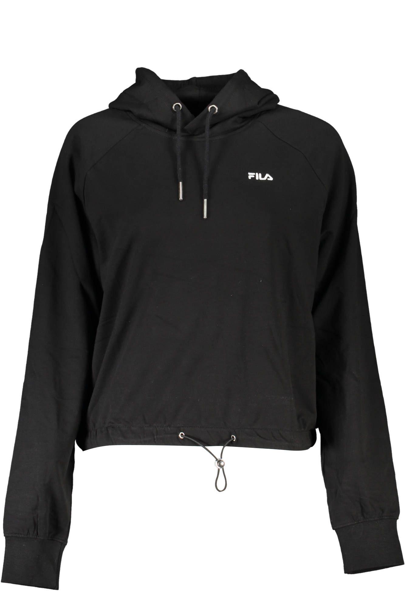 Cropped Hoodie Schwarz