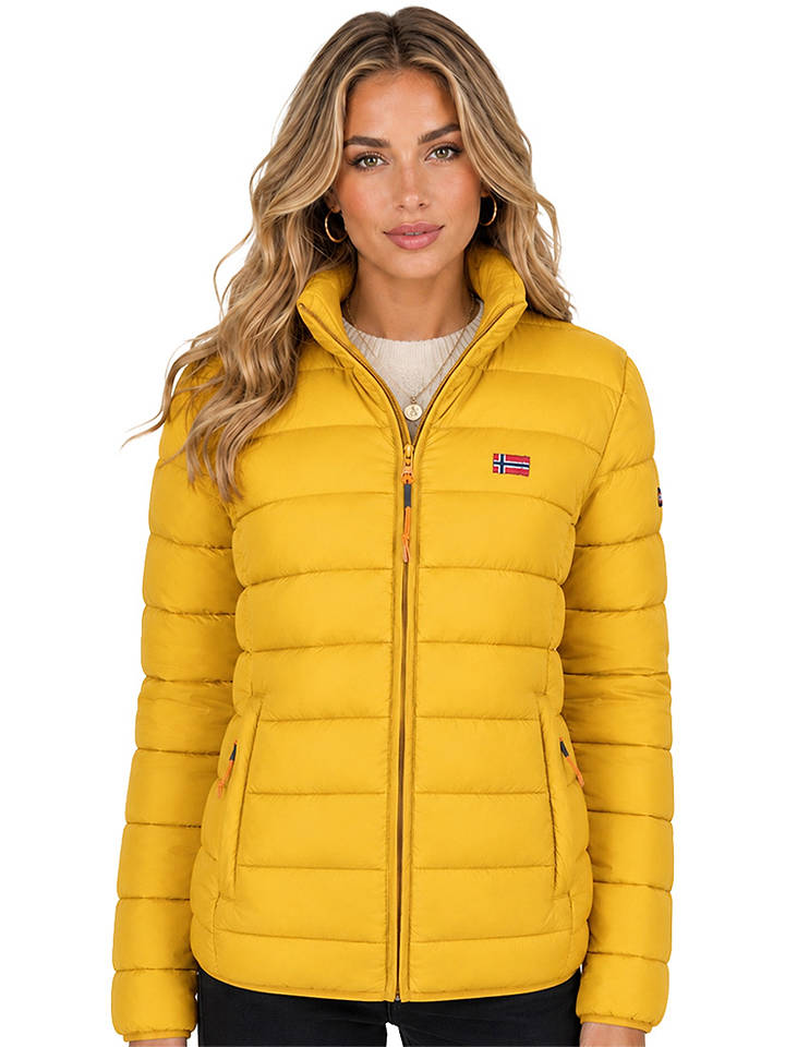 Geographical Norway Steppjacke "Atikolor" in Senf - XXL