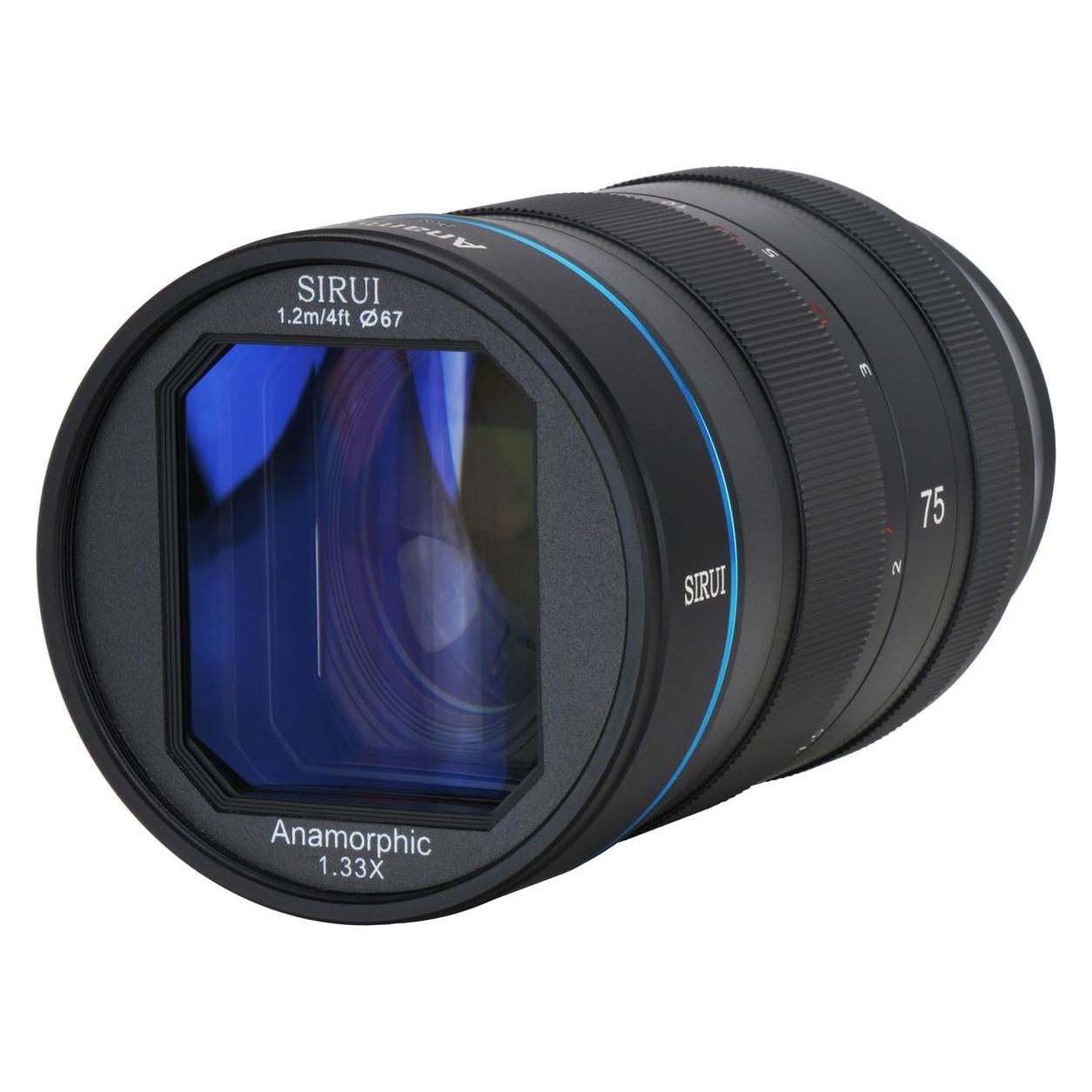 Sirui 75mm 1:1.8 Anamorphic 1.33x S35 Canon RF (Neuheit) (Canon RF) (31429982)