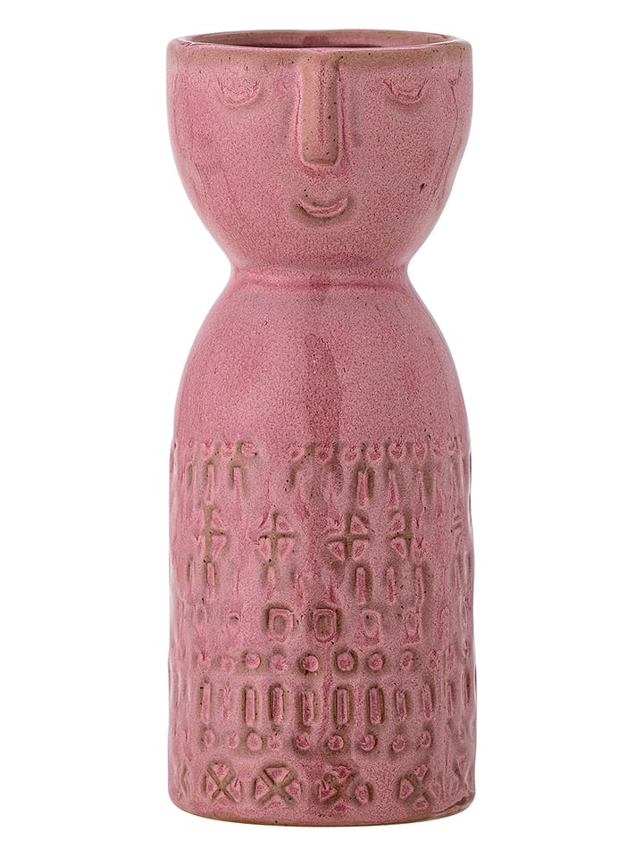 Bloomingville Vase "Embla" in Pink - (H)14,5 x Ø 6 cm - onesize