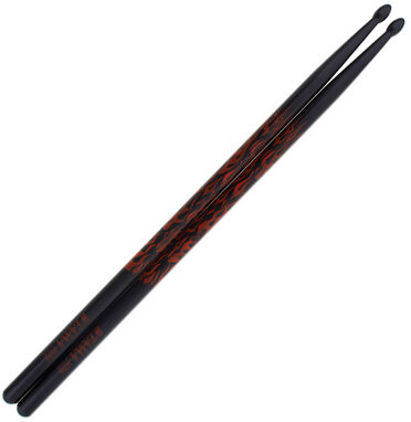 Tama 5A-F-BR Rhythmic Fire -BL./Red Schwarz mit rotem Flammenaufdruck