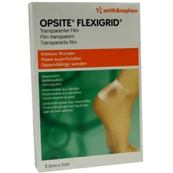 Opsite Flexigrid Transparenter Wundverband 6x7cm steril 5 St