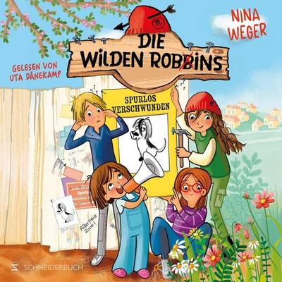 Die wilden Robbins. Spurlos verschwunden! (Band 2) - Nina Weger, Audio, 9783365011096
