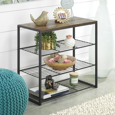 Whitmor Modern Industrial 4-Tier Storage Shelves