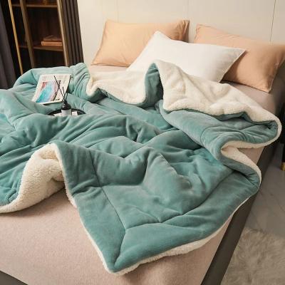 Uplifted Finds Super Soft Imitation Lambswool Blanket Autumn Winter Double Queen Blanket 200 X 230 Cm 2