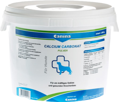 Canina pharma GmbH CALCIUMCARBONAT PULVER vet. 3500 g 03771092