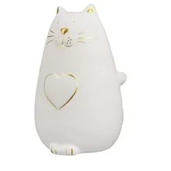Gilde Keramik Katze Kitty mit Herz
