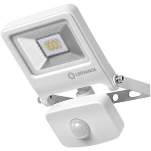 OSRAM LED-Außenstrahler Endura Flood, IP44 wasserfest, 10 Watt / 800 Lumen, warmweiß, 230 V, mit Bewegungsmelder