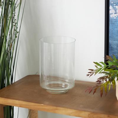 ARCILLA ELEMENTAL Clear Glass Decorative Vase