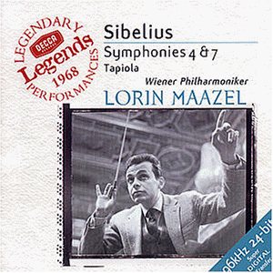 Lorin Maazel - Decca Legends - 1968 (Sibelius: Sinfonie Nr. 4, 7, Tapiola) - Preis vom 15.10.2026 23:06:25 h